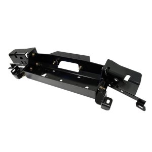 Toyota Tundra Winch Mount - Superwinch - Hidden, Bolt-on, Pre-drilled for Hawse/Roller Fairlead - Textured Black - `22-`24