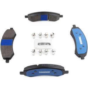 Ram 1500 Classic Brake Pads - Front - Timbren - BES OnyxBite™ Severe-Duty - `19-`24