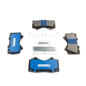 Toyota Land Cruiser Brake Pads - Front - Timbren - BES OnyxBite™ Severe-Duty Semi-Metallic - `08-`21