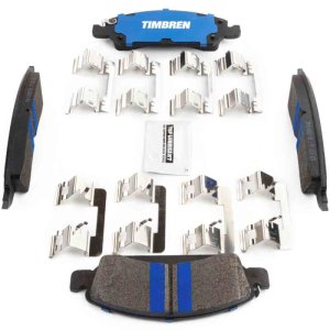Cadillac Escalade Brake Pads - Front - Timbren - BES OnyxBite™ Severe-Duty Semi-Metallic - `15-`20