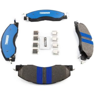 Ram 3500 Brake Pads - Front - Timbren - OnyxBite™ Severe-Duty - `11-`18