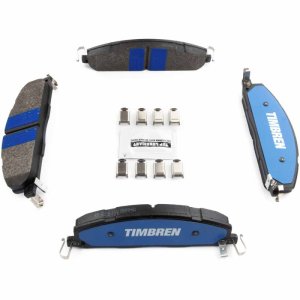 Ram 4000 Brake Pads - Rear - Timbren - BES OnyxBite™ Severe-Duty - `11-`18