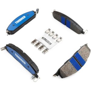 Ram 4000 Brake Pads - Rear - Timbren - BES OnyxBite™ Severe-Duty - `11-`18