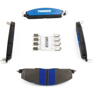 Ram 4000 Brake Pads - Rear - Timbren - BES OnyxBite™ Severe-Duty - `11-`18
