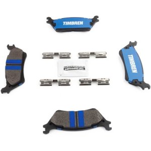 Ford Lobo Brake Pads - Rear - Timbren - BES OnyxBite™ Severe-Duty - `15-`20