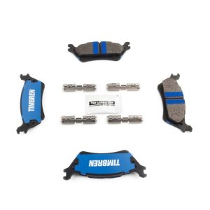 Ford Lobo Brake Pads - Rear - Timbren - BES OnyxBite™ Severe-Duty - `15-`20