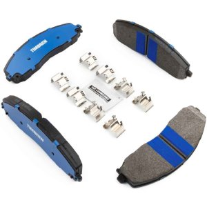 Ford F-250 Brake Pads - Front - Timbren - BES OnyxBite™ Severe-Duty - `13-`22