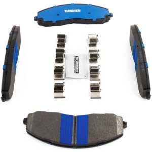 Ford F-250 Brake Pads - Front - Timbren - BES OnyxBite™ Severe-Duty - `13-`22