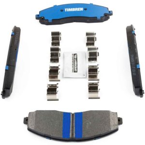 Ford F-250 Brake Pads - Rear - Timbren - BES OnyxBite™ Severe-Duty - `13-`22
