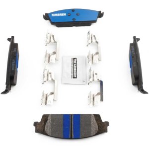 Chevrolet Suburban Brake Pads - Rear - Timbren - BES OnyxBite™ Severe-Duty - `15-`20