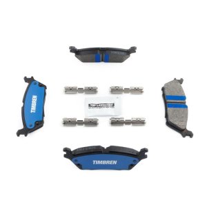 Ford Lobo Brake Pads - Rear - Timbren - BES OnyxBite™ Severe-Duty - `15-`20