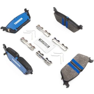 Ram 1500 Brake Pads - Rear - Timbren - BES OnyxBite™ Severe Duty Semi-Metallic - `19-`26