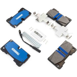 GMC Yukon Brake Pads - Front - Timbren - BES OnyxBite™ Severe-Duty Semi-Metallic - `21-`25