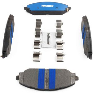Ram 1500 Brake Pads - Front - Timbren - BES OnyxBite™ Severe Duty - `19-`26