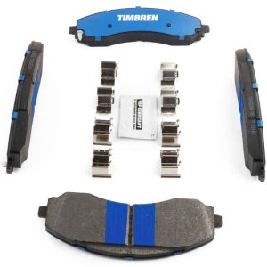 Ram 4000 Brake Pads - Front - Timbren - OnyxBite Severe Duty - `19-`24