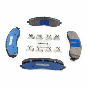 Ram 4000 Brake Pads - Front - Timbren - OnyxBite Severe Duty - `19-`24