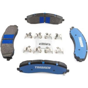 Ram 4000 Brake Pads - Front - Timbren - OnyxBite Severe Duty - `19-`24