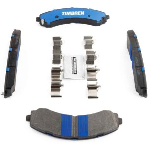 Ram 3500 Brake Pads - Rear - Timbren - BES OnyxBite™ Severe-Duty - `19-`26