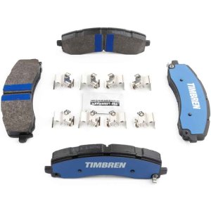 Ram 2500 Brake Pads - Rear - Timbren - BES OnyxBite™ Severe-Duty - `19-`26