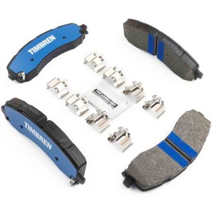 Ram 3500 Brake Pads - Rear - Timbren - BES OnyxBite™ Severe-Duty - `19-`26