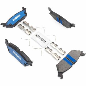 Ford Expedition Brake Pads - Rear - Timbren - BES OnyxBite™ Severe-Duty - `22-`24