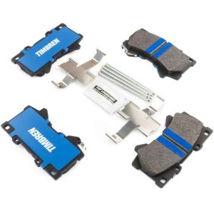 Toyota Land Cruiser Brake Pads - Front - Timbren - OnyxBite™ - `24-`25