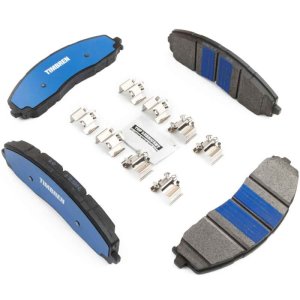 Ford F-350 Brake Pads - Front - Timbren - OnyxBite Severe Duty Semi-Metallic - `23-`26