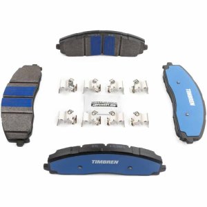 Ford F-350 Brake Pads - Front - Timbren - OnyxBite Severe Duty Semi-Metallic - `23-`26