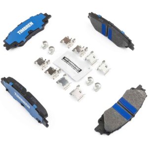 Toyota Land Cruiser Brake Pads - Rear - Timbren - BES Severe Duty Semi-Metallic OnyxBite - `24-`25