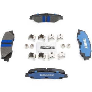 Toyota Land Cruiser Brake Pads - Rear - Timbren - BES Severe Duty Semi-Metallic OnyxBite - `24-`25
