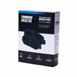 Toyota Land Cruiser Brake Pads - Rear - Timbren - BES Severe Duty Semi-Metallic OnyxBite - `24-`25