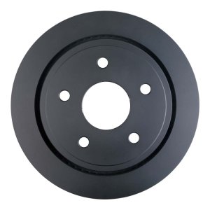 Ram 1500 Brake Rotor (1) - Rear - Timbren - BES Coated with OnyxBond™ - Matte Black - `02-`18