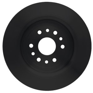 Ram 1500 Brake Rotor (1) - Rear - Timbren - BES Severe-Duty with OnyxBond Coating - Matte Black - `21-`26