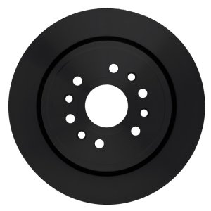 Ram 1500 Brake Rotor (1) - Rear - Timbren - BES Severe-Duty with OnyxBond Coating - Matte Black - `21-`26