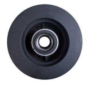 Ford F-250 SD Brake Rotor (1) - Front - Timbren - BES Severe-Duty with OnyxBond™ Coating - Matte Black - `13-`26