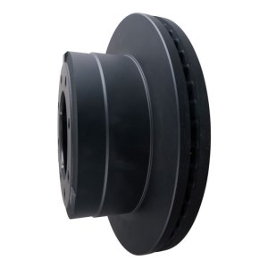 Ford F-250 SD Brake Rotor (1) - Rear - Timbren - BES Severe-Duty Rotors with OnyxBond™ Heat-Resistant Coating - Matte Black - `13-`22