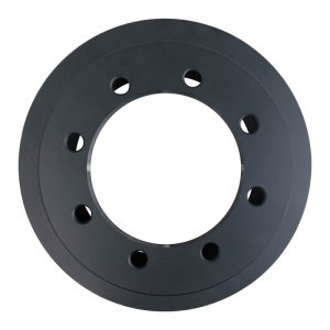 GMC Sierra 3500 HD Brake Rotor (1) - Rear - Timbren - BES Severe-Duty OnyxBond - Matte Black - `20-`26