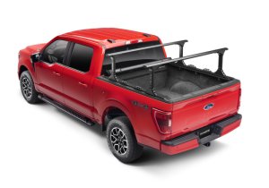 Chevrolet Silverado 2500 Truck Bed Rack - Truxedo - Elevate CS Rack (18-28in. Adjustable Height) - Black - `15-`19