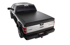 Ford F-150 SuperCrew Tonneau Cover - Truxedo - Lo Pro - Black - `01-`03