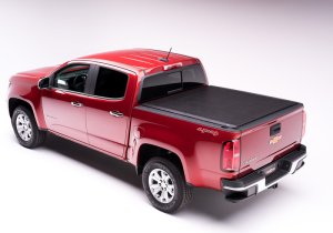 Chevrolet Colorado Tonneau Cover - Truxedo - Deuce - Black - `23-`26
