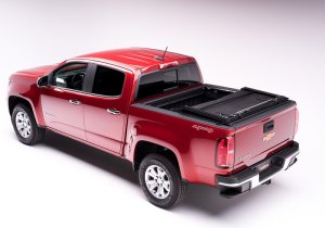 Chevrolet Colorado Tonneau Cover - Truxedo - Deuce - Black - `23-`26