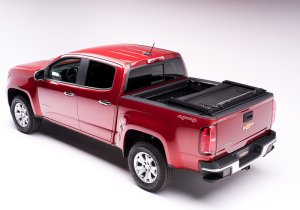 GMC Canyon Tonneau Cover - Truxedo - Deuce - Black - `23-`26