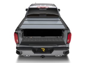 GMC Canyon Tonneau Cover - Undercover - Hard Fold - Fusion - Onyx Black - `15-`22