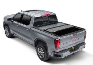 GMC Sierra 1500 Tonneau Cover - Undercover - Fusion Tri-fold - Glory Red - `18-`19
