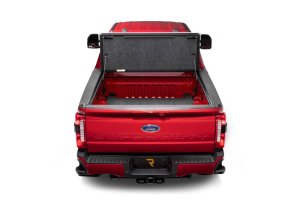 Ford F-250 Tonneau Cover - Undercover - Fusion Bed Cover - Hard Fold - Race Red - `17-`24