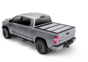 Toyota Tacoma Tonneau Cover - Undercover - Fusion - Hard Fold - Bright Red - `16-`23