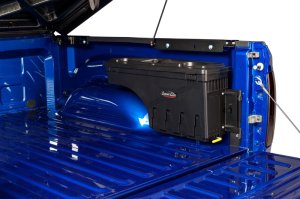 Chevrolet Silverado 1500 Truck Bed Storage Box - Drivers Side - Undercover - SwingCase - Black Smooth - `07-`18