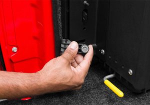 Ford F-150 Truck Bed Storage Box - Driver's Side - Undercover - SwingCase - Black - `15-`26