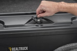 Ram 1500 Truck Bed Storage Box - Driver's Side - Undercover - Black Smooth - `19-`26
