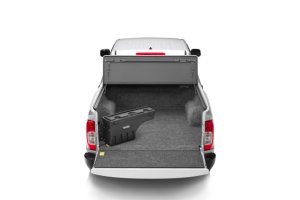 Nissan Frontier Truck Bed Storage Box - Driver's Side - Undercover - SwingCase - Black Smooth - `22-`26